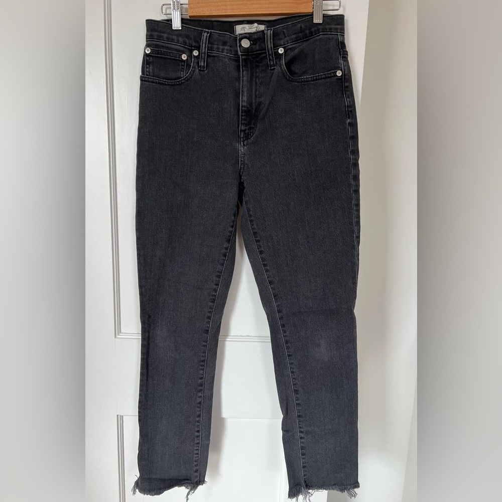 Madewell ‘The High Rise Slim Crop Boyjean,’ Size 25T